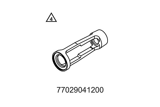INSERT FOR VALVE SPRING LEVER