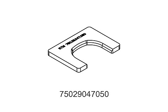PRESS OUT PLATE TOP PART