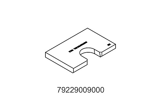 SEPARATOR PLATE CRANKSHAFT